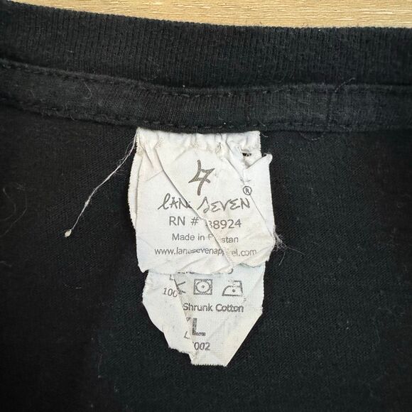 White Lung Official Merchandise Black Crewneck Shirt Size XL Canadian Punk Rock - Picture 3 of 4